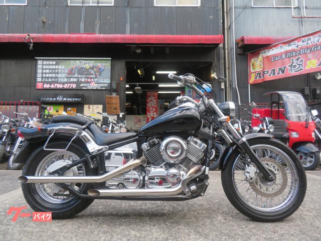 ドラッグスター４００　３ヵ月保証付　ＶＨ０１型　ブラック　マフラーカスタム車