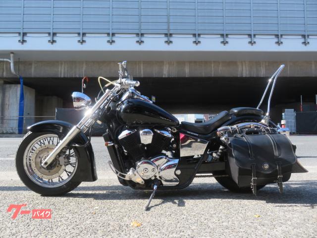 ホンダ シャドウ400 3ヵ月保証付 ブラックスペシャル ロースタイル