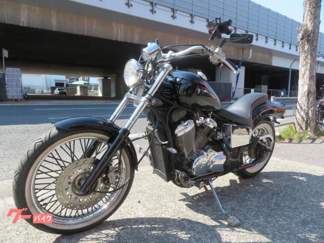 ホンダ スティード400 3ヵ月保証付 ブラックファントムフル