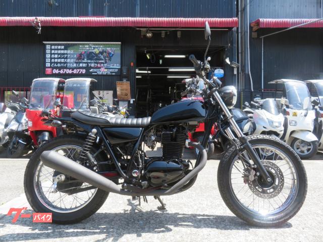 ２５０ＴＲ　３ヵ月保証付　ブラックカラー　カスタム車　シート　フェンダー　ハンドル