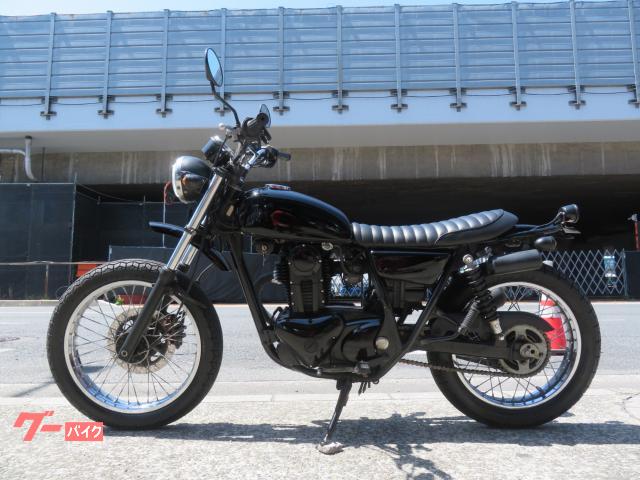 カワサキ 250TR 3ヵ月保証付 ブラックカラー カスタム車 シート