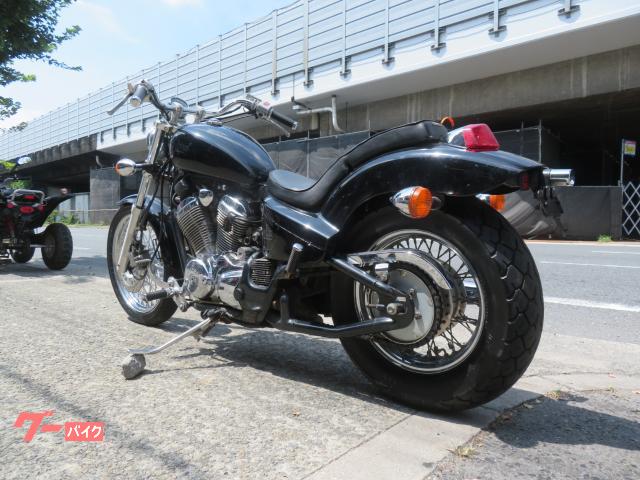 ホンダ スティード400 3ヵ月保証付 ブラックカラー ハンドル