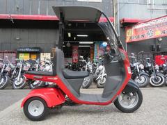 ホンダ　ジャイロキャノピー　３ヵ月保証付　４サイクル　レッドカラー