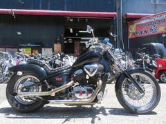 ホンダ　スティード４００　３ヵ月保証付　ブラックカラー　マフラー　シート　カスタム車