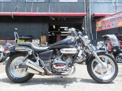 ホンダ　Ｖ−ＴＷＩＮ　ＭＡＧＮＡ　３ヵ月保証付　メタリックグレーカラー　カスタム車