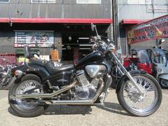 ホンダ　スティード４００　３ヵ月保証付　ブラックカラー　マフラーカスタム
