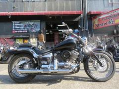 ヤマハ　ドラッグスター４００　３ヵ月保証付　ブラック＆メッキ　ＬＥＤテール　マフラーカスタム