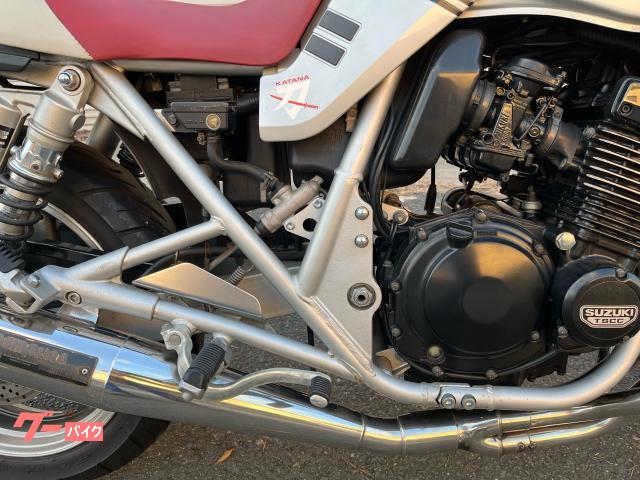 スズキ GSX250S KATANA ノーマル ヨシムラマフラー