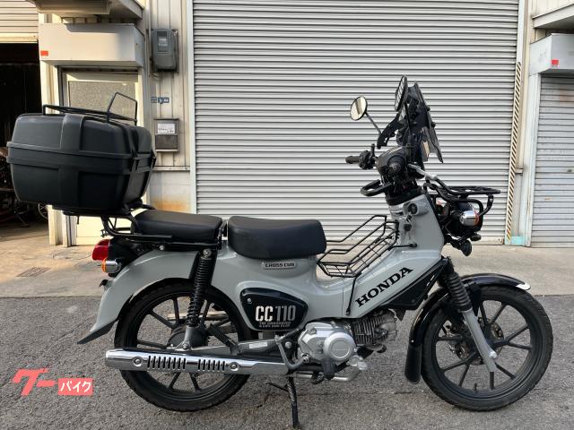 クロスカブ１１０　Ｆバイザー／ドライブレコーダー／各キャリア・ボックス／Ｄチェーン強化サイズアップ／防犯アラーム他
