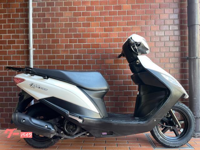 アドレス１２５　フラットシート仕様　ワンオーナー　Ｍ０　国内正規モデル　駆動系ほかＯ／Ｈ　前後タイヤ新品