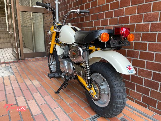 HONDAイエロー : モンキーAB27キャブ最終型 ホンダ モンキー AB27 キャブ最終モデル 75ccボアアップ