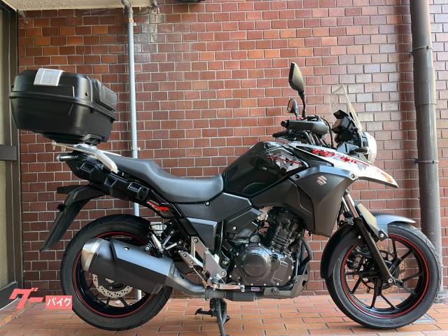 V−ストローム250 ABS M1モデル 2025年初度登録 GIVI45Lボックス