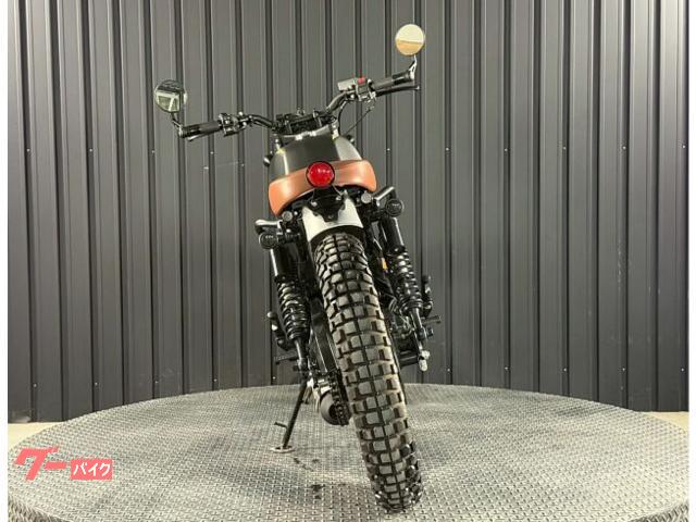 専用　MUTTマットモーターサイクルズ　アキタ250純正リアサスペンション MUTTのAKITA250にローダウンサス入れました👍✨😆 250mmダウン