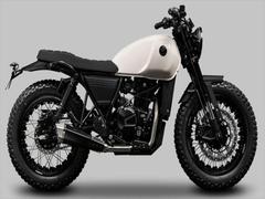 ＭＵＴＴ　ＤＲＫ−０１　２５０　水冷エンジンモデル　ホワイトサンド　限定車