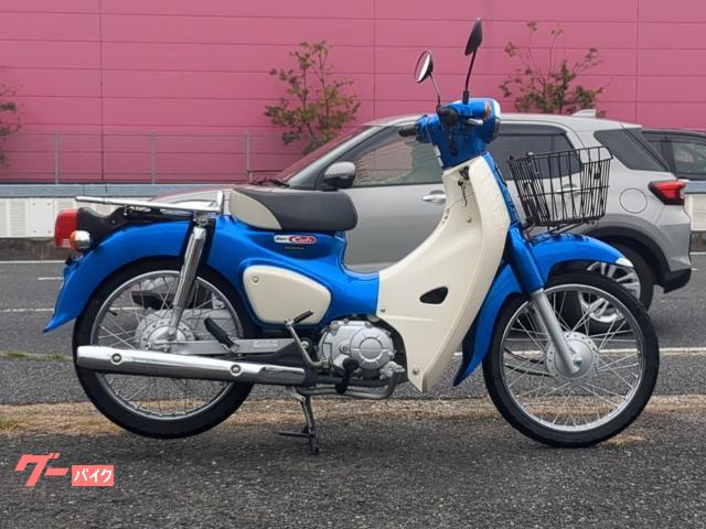 スーパーカブ１１０　２０１８年モデル　ワンオーナー車　タイヤ前後新品／バッテリー新品／前かご付