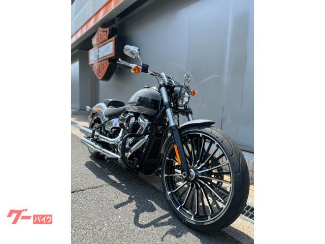 ソフテイル　ブレイクアウト純正シート FXBR FXBRS 写真のレバーは無 ソフテイル ブレイクアウト純正シート FXBR FXBRS 写真のレバー