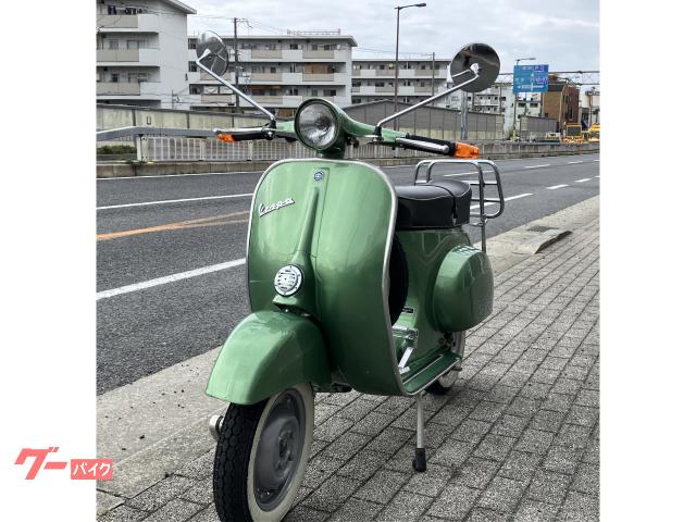 VESPA 50S ボアアップ 後メッキキャリア装備 ホワイトリボン