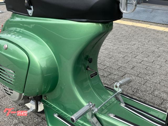 VESPA 50S ボアアップ 後メッキキャリア装備 ホワイトリボン