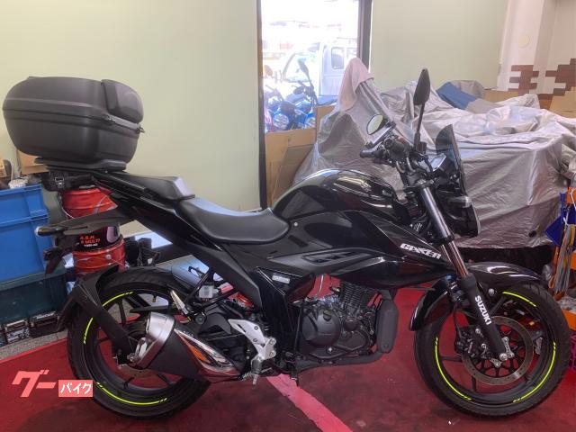 ＧＩＸＸＥＲ　１５０　国内モデルＥＤ１３１型・ＡＢＳ・キャリア・ＢＯＸ・ＵＳＢ・スマホマウント付き
