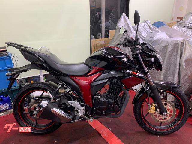 ＧＩＸＸＥＲ　１５０　前後新品タイヤ・Ｒキャリア付き