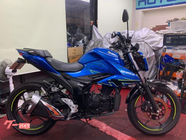 GIXXER 150 国内モデル・ED131型・ABS・携帯マウント・フェンダーレス・スペアキー付き