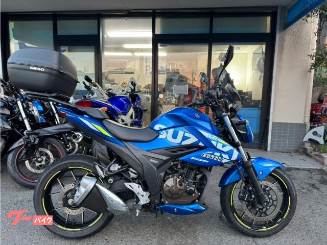 ＧＩＸＸＥＲ　２５０　ＥＴＣ・スクリーン・ＢＯＸ・キャリア付き！