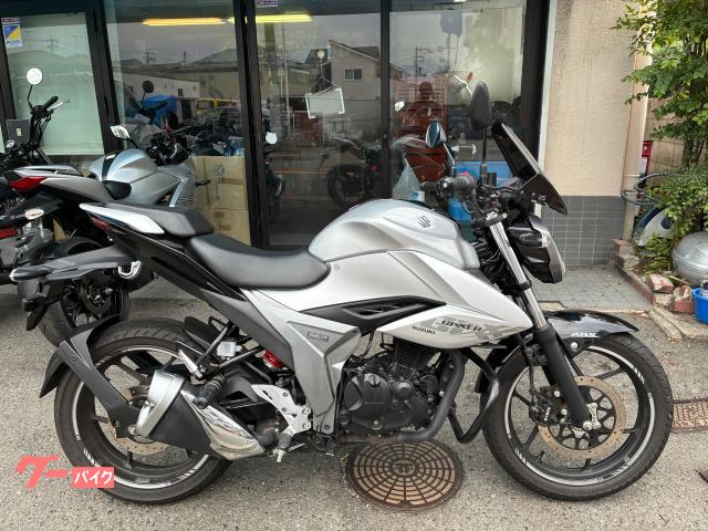 ＧＩＸＸＥＲ　１５０　スクリーン・エンジンガード・スペアキー付き