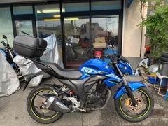 スズキ　ＧＩＸＸＥＲ　１５０　前後新品タイヤ・ＥＴＣ・キャリヤ・ＢＯＸ付き
