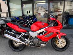 ホンダ　ＶＴＲ１０００Ｆ　後期型・ＨＩＳＳ・ＦフォークＯＨ・新品バッテリー・スペアキー付き