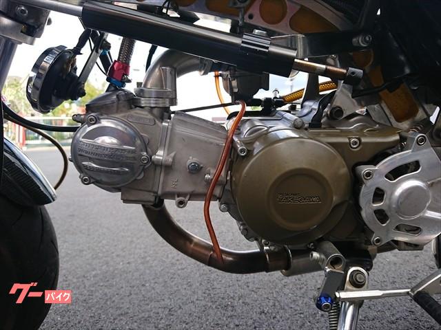 ホンダ モンキー ビックキャブ OHLINSリヤサス タケガワF