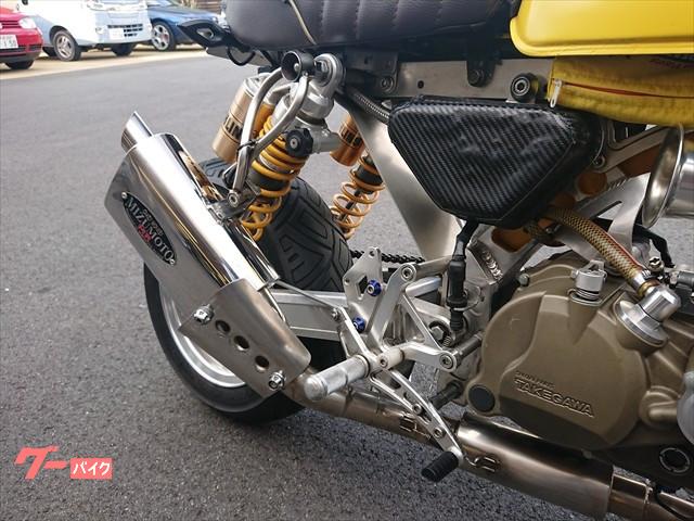 ラ*タ様 ホンダ モンキー中古 タケガワ Fディスク キャリパー Rサス青 Bマ ホンダ モンキー中古 タケガワ Fディスク キャリパー Rサス青 B