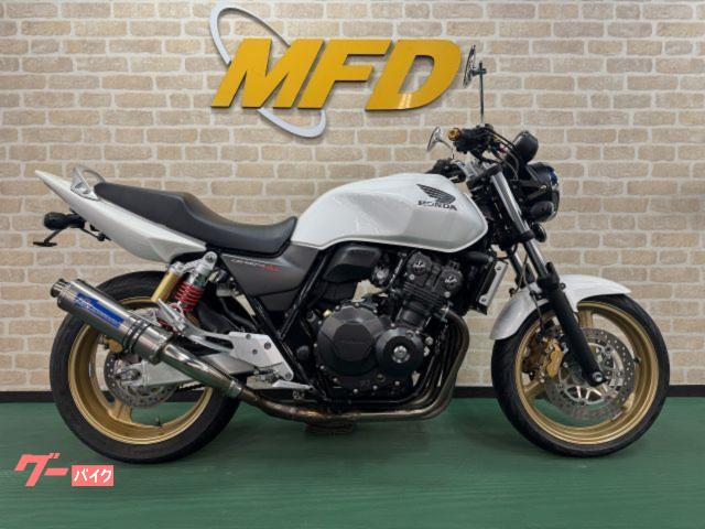 ＣＢ４００Ｓｕｐｅｒ　Ｆｏｕｒ　ＴＳＲフルエキマフラー　ソリッドホワイト
