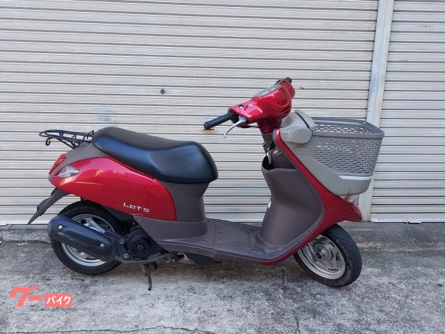 レッツバスケット　前タイヤバッテリー新品