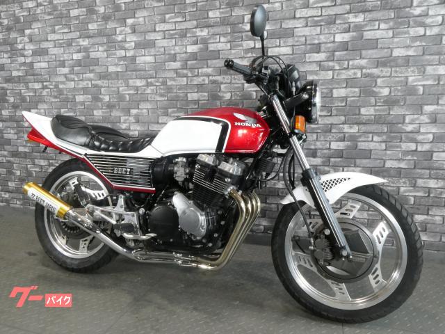 ホンダ ＣＢＸ５５０Ｆ ４００ｃｃ公認登録 社外マフラー 社外サイド