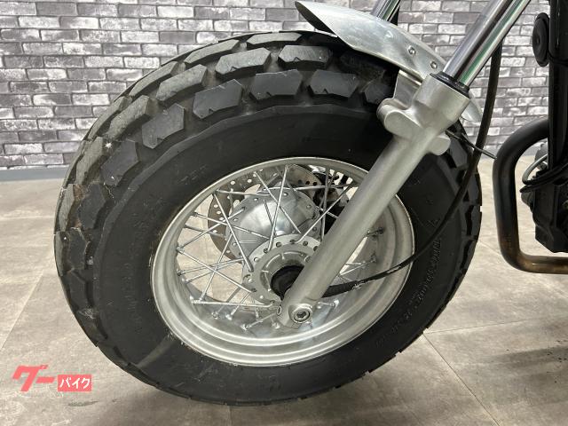 スズキ バンバン200 フロントタイヤワイド スーパートラップ スズキ バンバン200 フロントタイヤワイド スーパートラップ