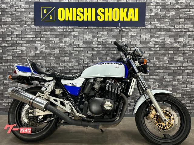 ＧＳＸ４００インパルス　ＷＲ’Ｓマフラー　タックロールシート　タンデムバー