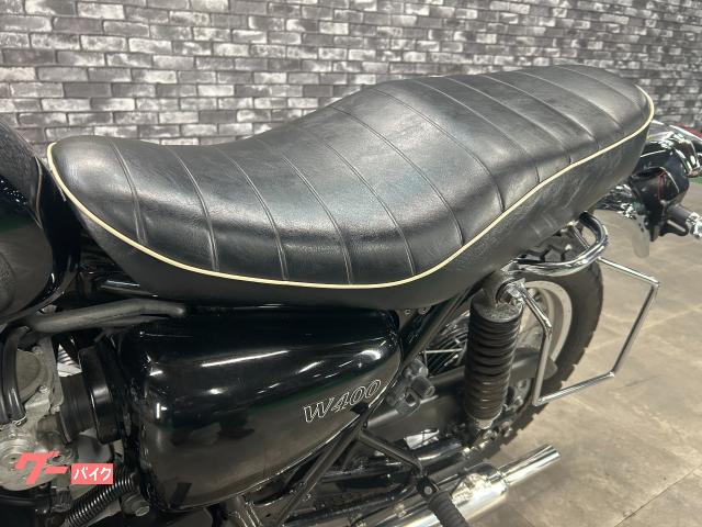 カワサキ W400 社外マフラー サイドバックステー｜大西商会