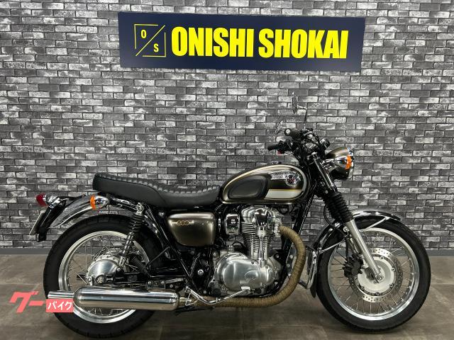 Ｗ８００　ワイバーンマフラー　エンジンガード