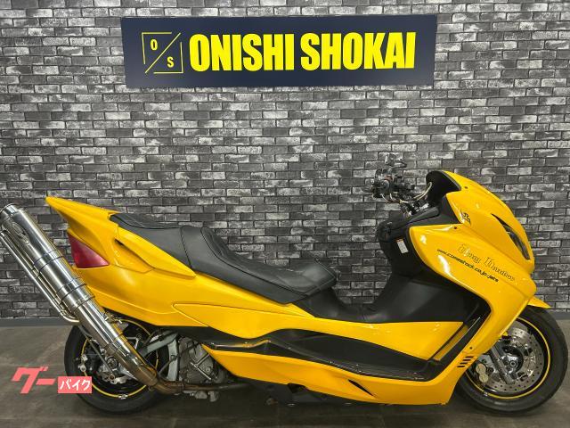 スカイウェーブ　フラット　シート スカイウエイブcj46a ローダウンフラットシート