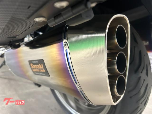 BMW K1600GTL ササキスポーツクラブマフラー パニアケース