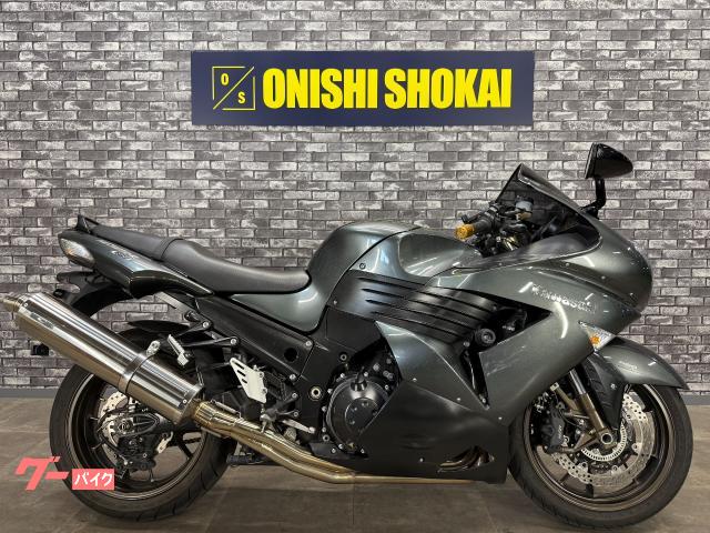 ＺＺ−Ｒ１４００　コンバットマフラー　エンジンスライダー