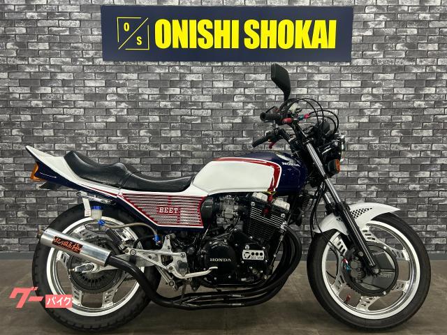 ＣＢＸ５５０Ｆ　４００ｃｃ公認登録　紀の国屋極マフラー　ヨシムラテンプメーター　アップハンドル