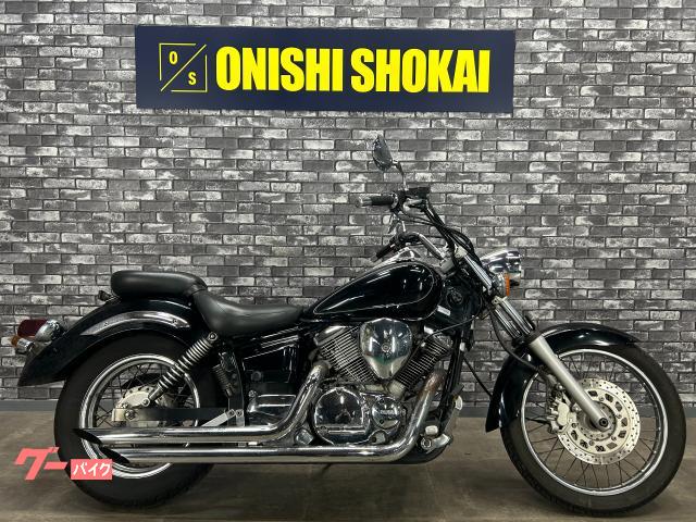 ドラッグスター２５０　スラッシュカットマフラー