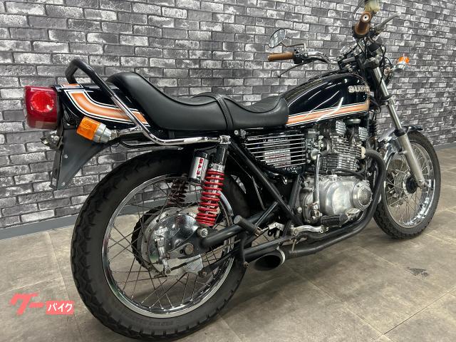 スズキ GS400 ハス切りマフラー キジマタンデムバー オイル