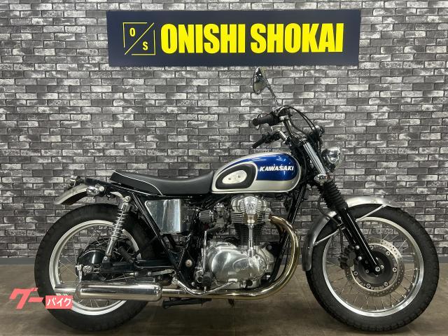 Ｗ６５０　社外マフラー　社外エアクリ