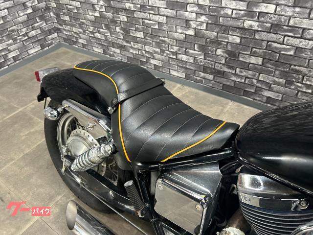 ホンダ シャドウスラッシャー スラッシュカットマフラー サイドバック