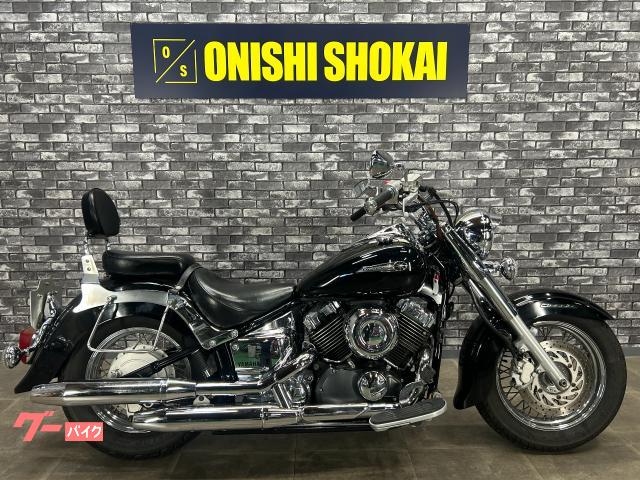 ドラッグスター４００クラシック　サイドバックステー　バックレスト