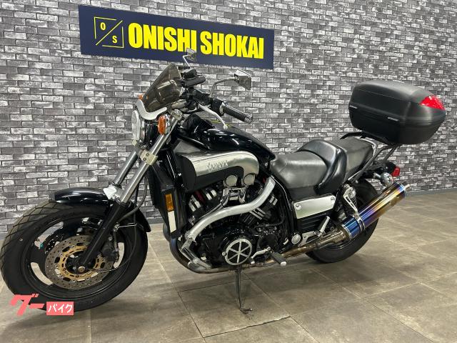 ヤマハ VMAX ワイバーンマフラー サブフレーム エンジンガード