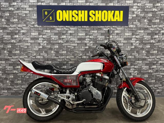 ＣＢＸ５５０Ｆ　４００ＣＣ公認登録　己の道マフラー　アップハンドル