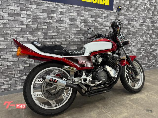 ホンダ CBX550F 400CC公認登録 己の道マフラー アップ
